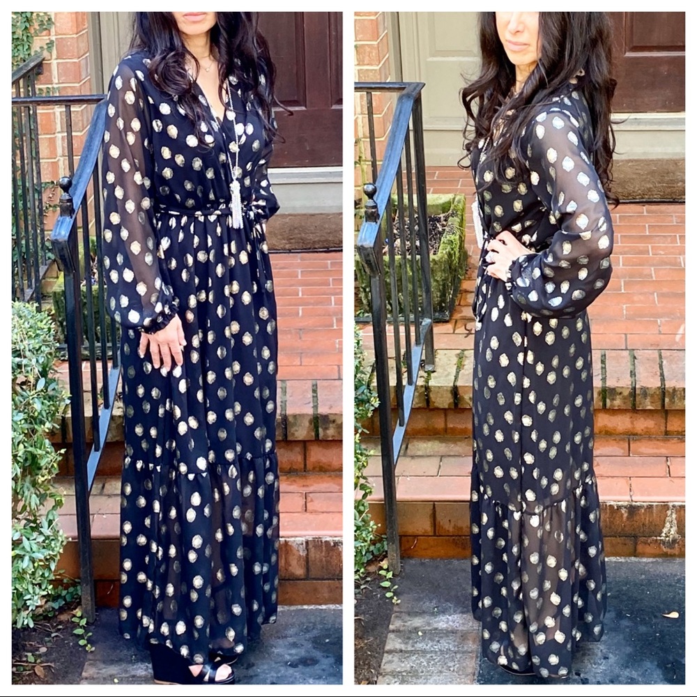 ✨LAST ONE✨Absolutely Fabulous Faux Wrap dress - Picture 5 of 6
